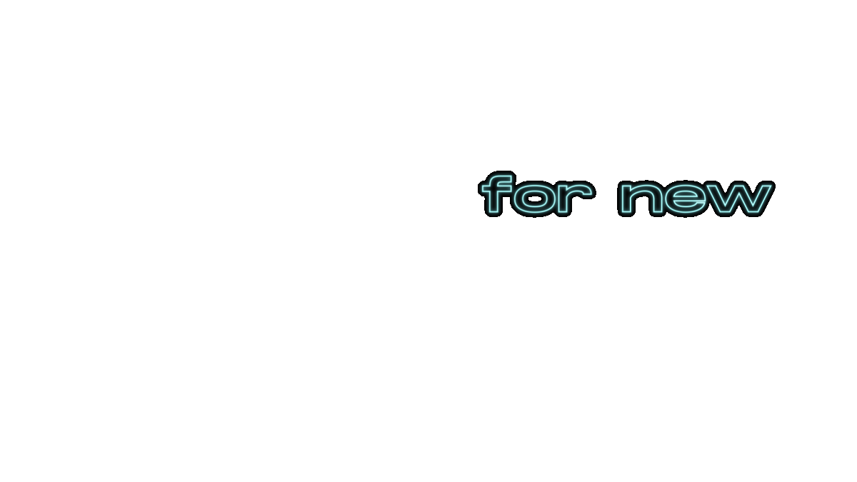 for new